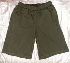 id ideology green Mens Medium shorts soft elastic shorts