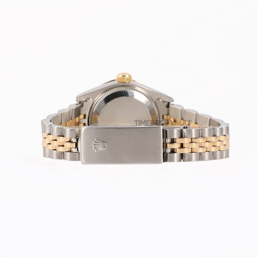 ROLEX LADY DATEJUST 79173 GOLD/STEEL 26MM PINK DIAMOND DIAL 18k FLUTED BEZEL-B&P - Picture 7 of 9