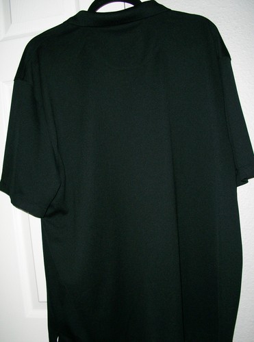 Big Mens ARROW Active Perfrormance Black Golf Collared Polo Shirt NWOT XXL $55 - Picture 2 of 3