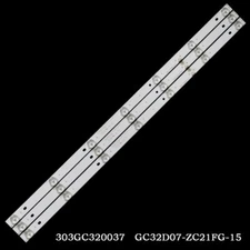 3pcs LED Strips 006-P1K3570A LB32044 For Philips 32PHF3061 32PHF3021 32PHF3001