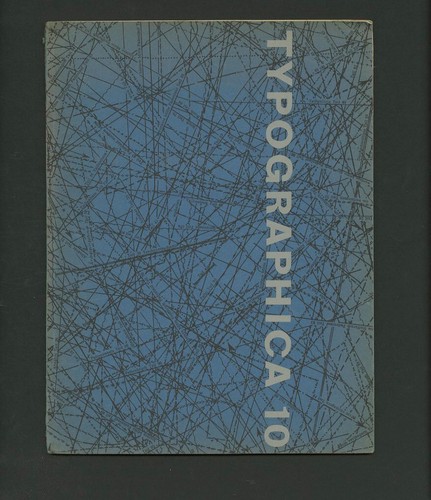 1955 Herbert Spencer TYPOGRAPHICA 10 Willem Sandberg Stedelijk Museum Catalogues - Bild 1 von 2