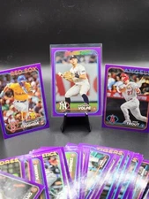 2024 Topps Series 1 - Meijer Purple (1-350) - You Pick - FREE SHIPPING