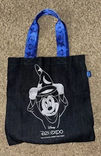 New Disney Harveys D23 EXPO Sorcerer Mickey Tote