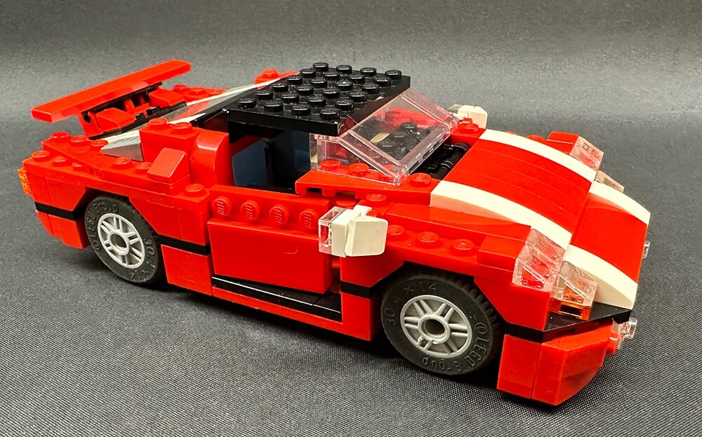 PETER LEWIS作 LEGO Super Speedster Complete with instructions Creator 3 in 1 SUV