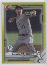 2021 Bowman 1st Edition Yellow Foil 9/75 Andrew Dalquist #BFE-64 0d9j