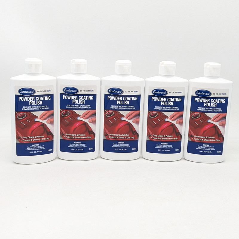 Eastwood Powder Coating & Paint Polish For Eastwood Products (15862) Lot of 5