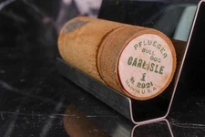 EMPTY Pflueger Bull Dog Carlisle fish hook Wooden Case VINTAGE TACKLE