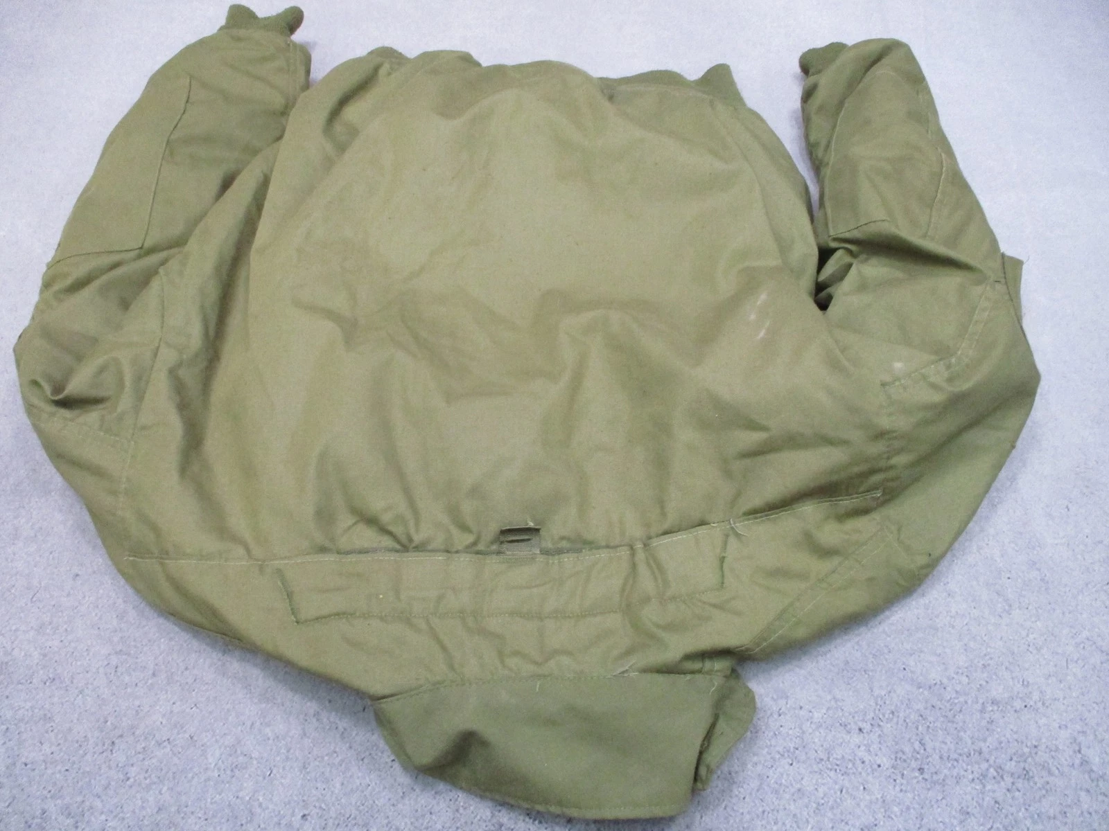 Vintage Alpha Industries CWU-45/P Flight Jacket Cold Weather Aramid Large Long - product detail image 11