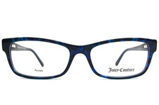 Juicy Couture Eyeglasses Frames JU236 1JP Violet Blue Havana Rectangle 54-16-140