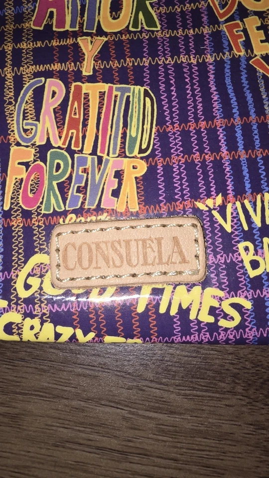 Cartera Colorida Puch Consuela Tamaño Perfecto Nueva con Etiquetas Foto 4 de 4
