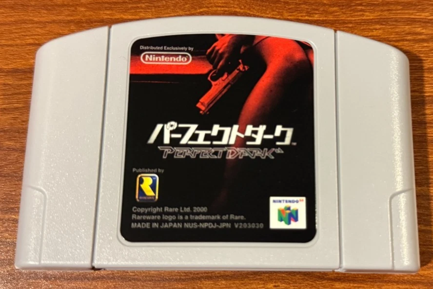 Perfect Dark (JP Nintendo 64, 2000) CIB Foto 4 de 4