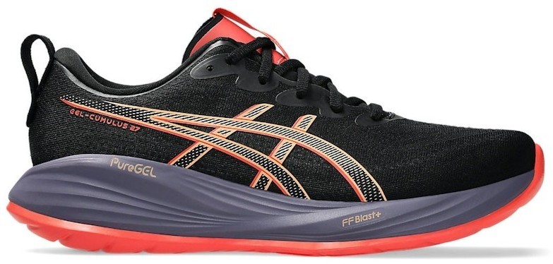 Amputee Asics Gel-Cumulus 27 Left Single Sneaker Men\'s Size‎ 9 Grey Orange  0378 ASICS Gel Cumulus 27 Carbon Nova Orange for Sale  main image 3