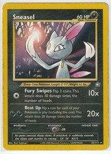 Sneasel 25/111 Non-Holo Rare Neo Genesis - LP-/MP+ on eBay