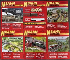 18 Hefte N- Bahn-Magazine  3 komplette Jahrgänge 2011-2013 jeweils Ausgaben 1-6