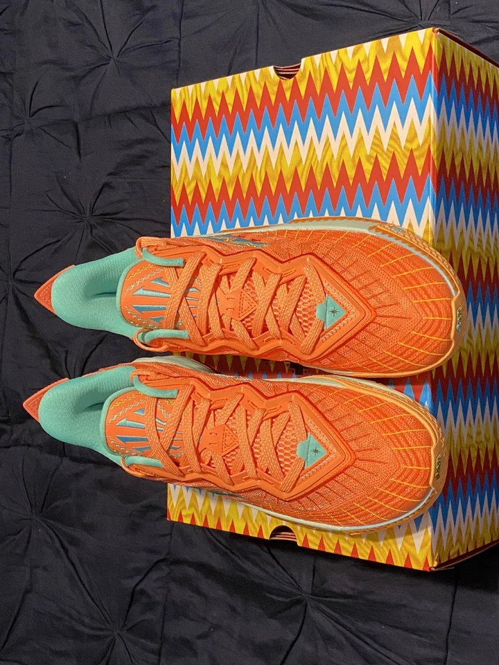 Zapatilla deportiva ANTA X Kyrie Irving Kai 2 Sun naranja verde púrpura 8125C1111S-14 Foto 4 de 4