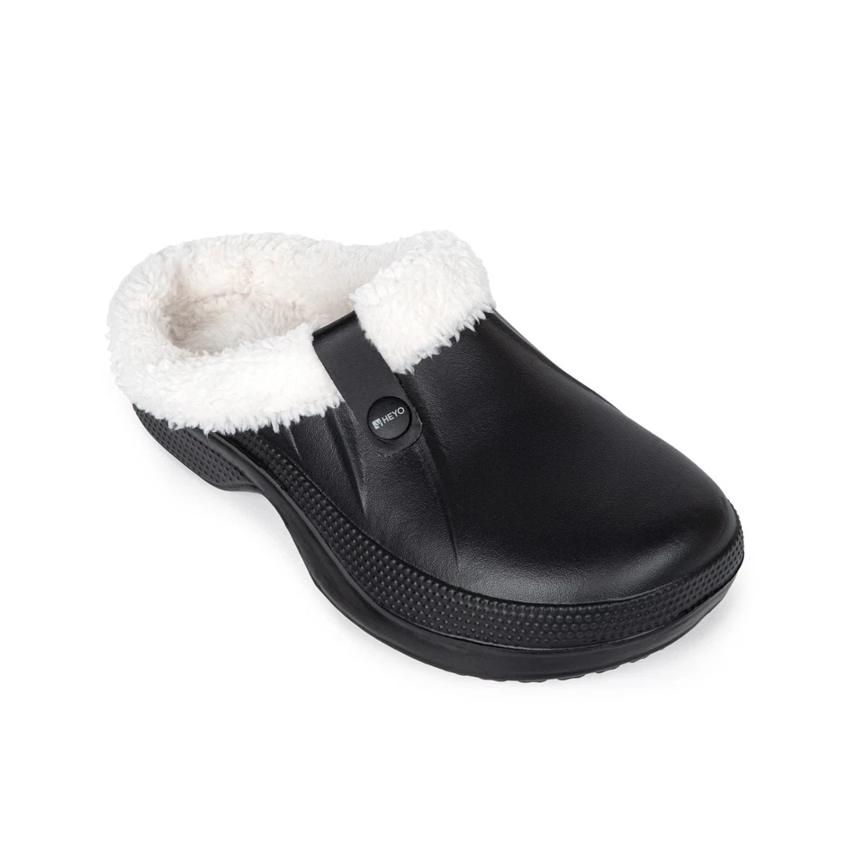 Clogs gefüttert warme Hausschuhe Gartenschuhe Winter Pantoletten Leicht EVA - Bild 4 von 4