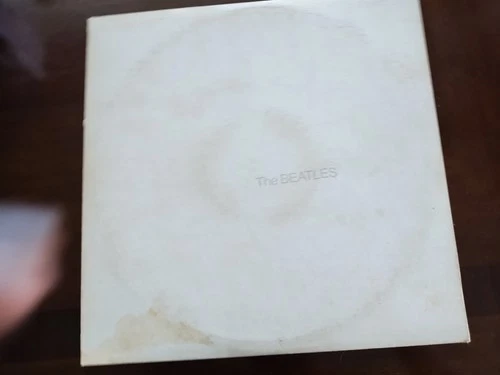 Vintage THE BEATLES WHITE ALBUM Record Album w Photo Inserts Poster Vinyl 1968