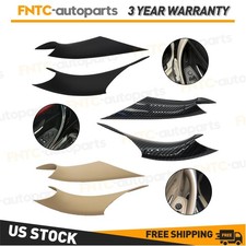For Bmw F30 F32 F35 328i Interior Door Handle Cover Pull Trim Blackbeigecarbon