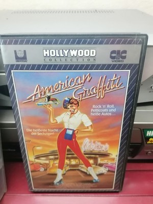 VHS Rarität: GEORG LUCA´s AMERICAN GRAFFITI (1973) MIT HARISON FORD