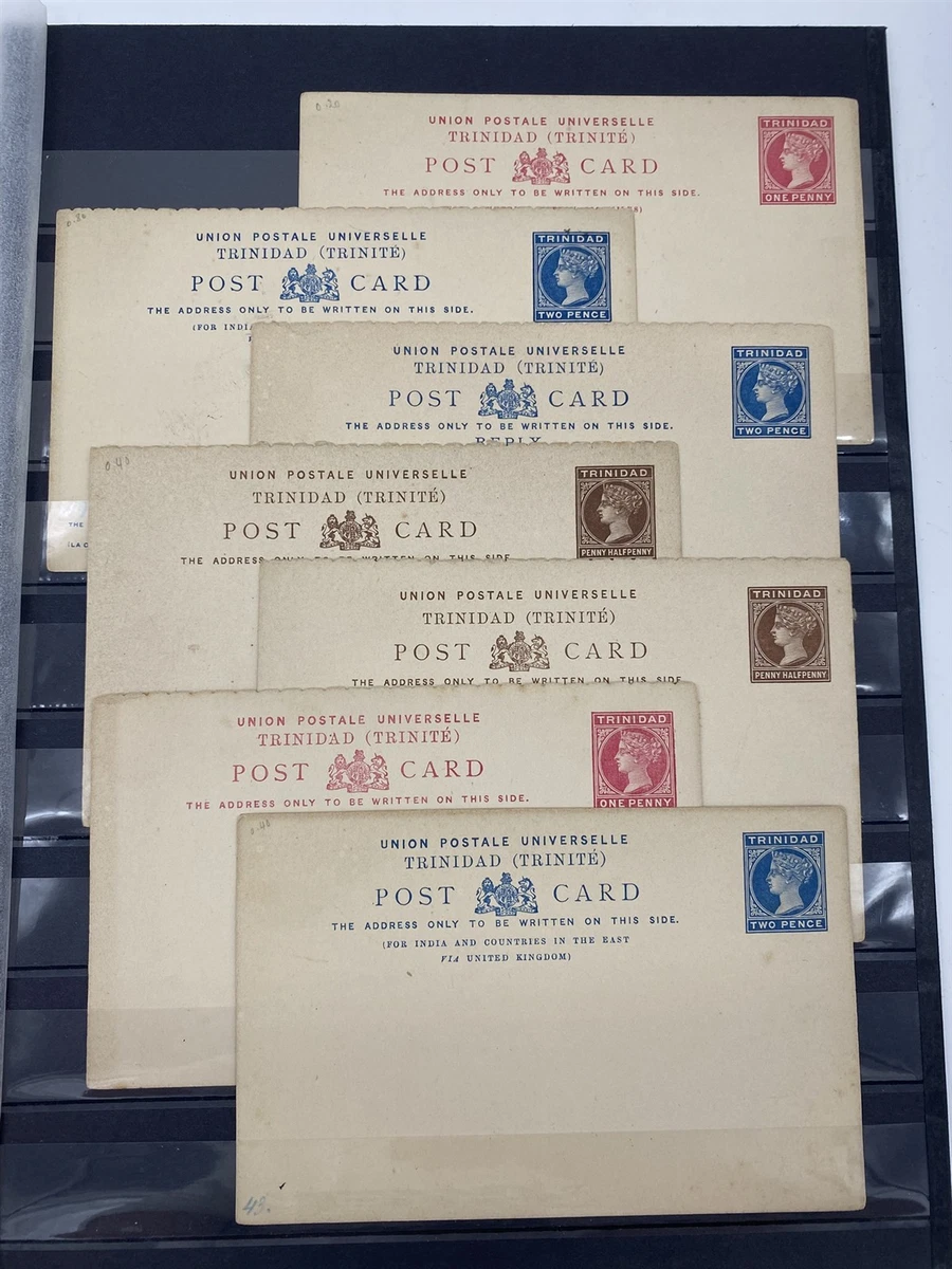 25+ Trinidadian & Tobagonian Postal Stamps (Pre-1962) for sale