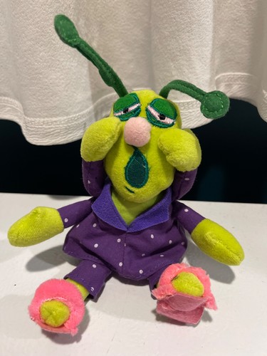 Vintage Silly Slammers Beanbag Plush Bedbug Doze with Original Tag Working