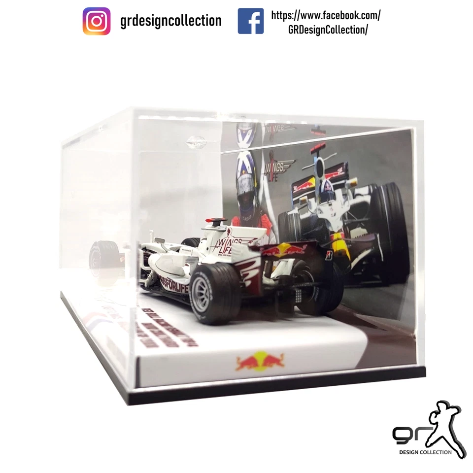 David Coulthard - Red Bull RB4 - F1 Brazilian GP 2008 / Altaya  IXO / 1:43 - Immagine 4 di 4