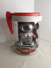Robot Vintage Tekno Dinkie Jibo'kie Mom-Bot 2000's Untested In Canister