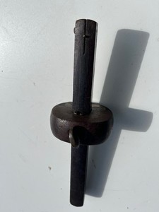 Antique Late 1800's Mortise Marking Gauge, H.E.Littlefield. Wood and brass 6”