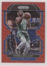 2021-22 Panini Prizm Ruby Wave Prizm Kemba Walker #122 18la