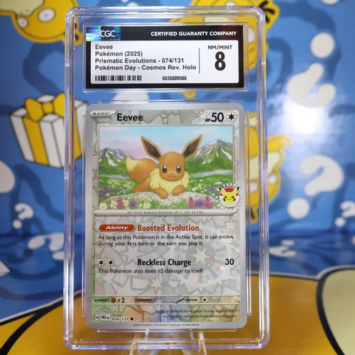 Eevee graded CGC 8 for sale on eBay