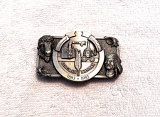 CLASSIC BELT BUCKLE KINGMAN KANSAS CENTENNIAL CELEBRAT LMT ED #265 OF 1000 BB18