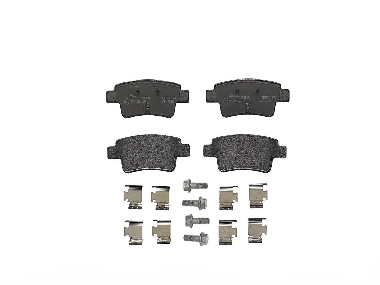 BREMBO Bremsbeläge Hinten für Fiat Punto Evo Kasten Schrägheck 08-12 50902169 - Bild 7