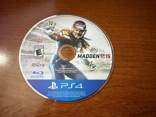 Madden NFL 15 (Sony PlayStation 4, PS4 2014) Disc Only - NO TRACKING