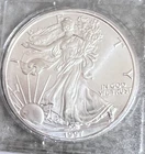 1997 American Silver Eagle Dollar 1 Troy Ounce 0.999 Purity Uncirculated Coin