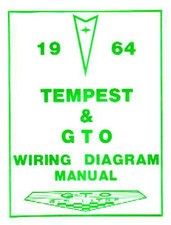 1964 Pontiac Gto Tempest Wiring Diagrams Manual 1964 Pontiac Gto Tempest Wiring Diagrams Manual