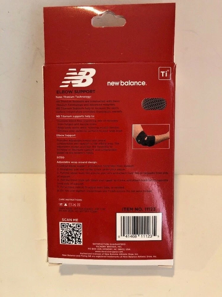 NEW BALANCE - Ti22 Adjustable Tennis Elbow Support - (11123NB) NEW - Image 3 of 4