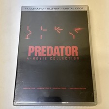 Predator: 4-Movie Collection 4K Ultra HD, Blu-ray NEW