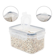 Sealed Plastic Food Storage Box Cereal Candy Dried Jars with Lid Fridge Storaget