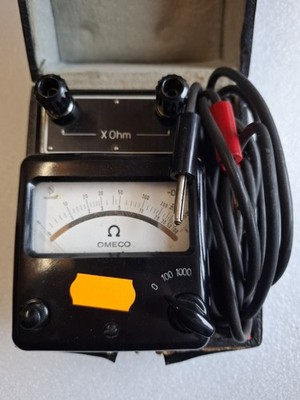Neuberger OMECO Ohmmeter Messleitung Tasche
