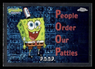2025 Topps Chrome SpongeBob SquarePants #88 People Order Our Patties