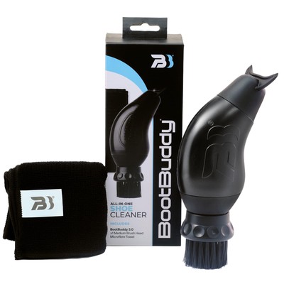 Boot Buddy Soccer Cleat Cleaner - Shoe & Brush - Black