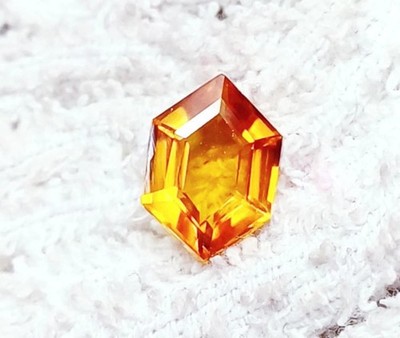 Superb Yellow Sapphire Fancy Cut 9-11 Ct EGL Certified Natural Loose Gemstone