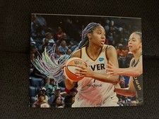Aliyah Boston Signed 8 X 10 Photo WNBA Autographed Indiana Fever South Carolina