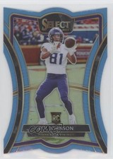 2019 Select Premier Level Die-Cut Light Blue Prizm 82/99 Bisi Johnson #181 0s23
