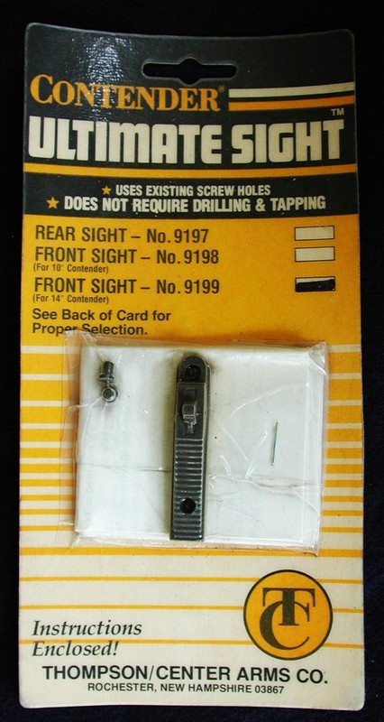 NEW Vintage Thompson Center T/C 14" Barrel Contender Ultimate Front Sight # 9199