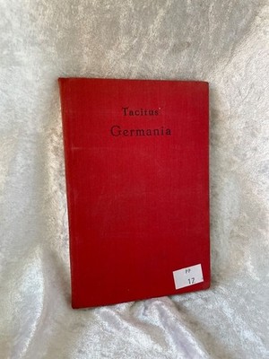 Die germanische Urgeschichte in Tacitus' Germania Norden, Eduard: