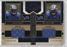 2004 Playoff Honors Rookie Tandems Jerseys Roy Williams Kevin Jones #RT-9 n1u