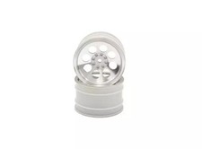 Kyosho OTH245SCC 8 Hole Wheel 50mm Satin Chrome/2pcs/OPTIMA