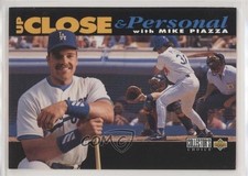 1994 Upper Deck Collector's Choice Up Close & Personal Mike Piazza #637 HOF 0l2