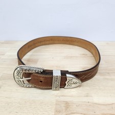 Ariat Fatbaby Western Leather Belt Womens Size 30 Brown